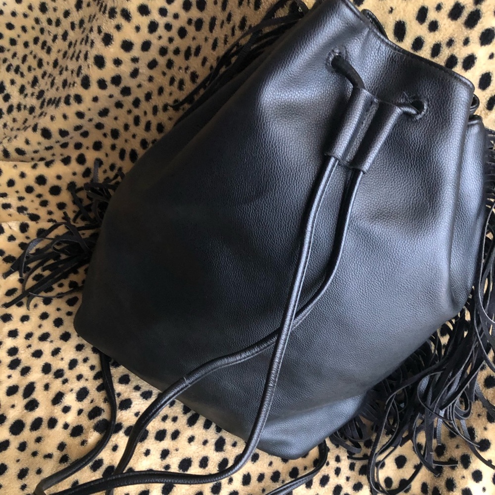 Victoria’s Secret Fringe Black Backpack - Picture 6 of 8